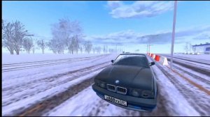 Гонка Black Russia 💙 BMW M5 E34 Vs MERCEDES CLS 6.3