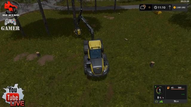 LIVE Farming Simulator 17 - Vamos ate Valley Crest Farm v.26 смотреть онлайн