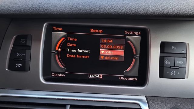 How to Set the Clock on an Audi Q7 4K 🕑🚘 смотреть онлайн