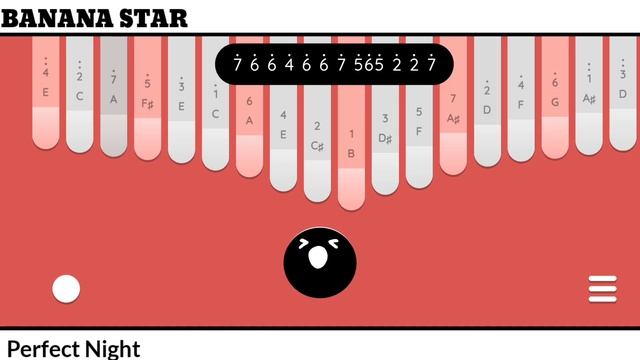 Perfect Night - LE SSERAFIM (kalimba Cover) || Keylimba Apps Easy Tabs