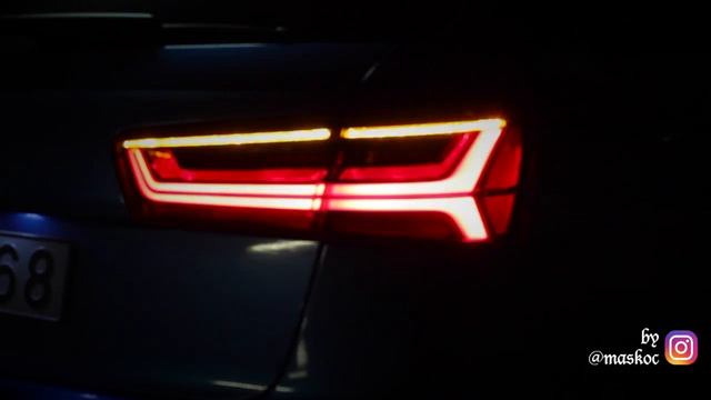 Audi A6 Dynamic indicators смотреть онлайн