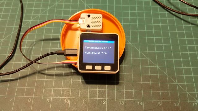 M5Stack Core Temperature - Humidity Detector смотреть онлайн