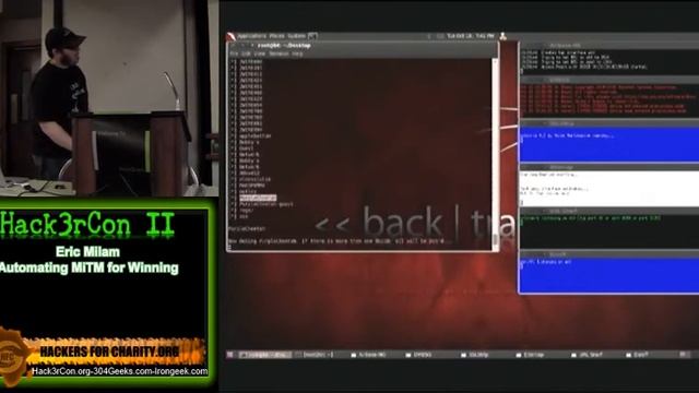 Hack3rcon II 1-8 Eric Milam Automating MiTM for Winning смотреть онлайн
