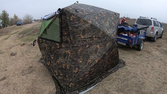 Ловля воблы. На р. Большая Чёрная. 21.04.2021г. смотреть онлайн