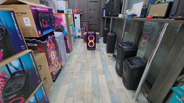 JBL PARTYBOX STAGE 320 обзор ‼️Мощные портативные колонки мировых брендов 🔥Для заказа www.mu-zon.ru смотреть онлайн