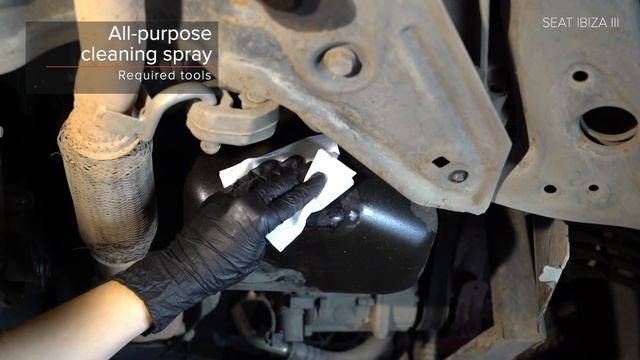 Hoe een oliefilter en motorolie vervangen op een SEAT IBIZA 3 6L [AUTODOC-TUTORIAL] смотреть онлайн