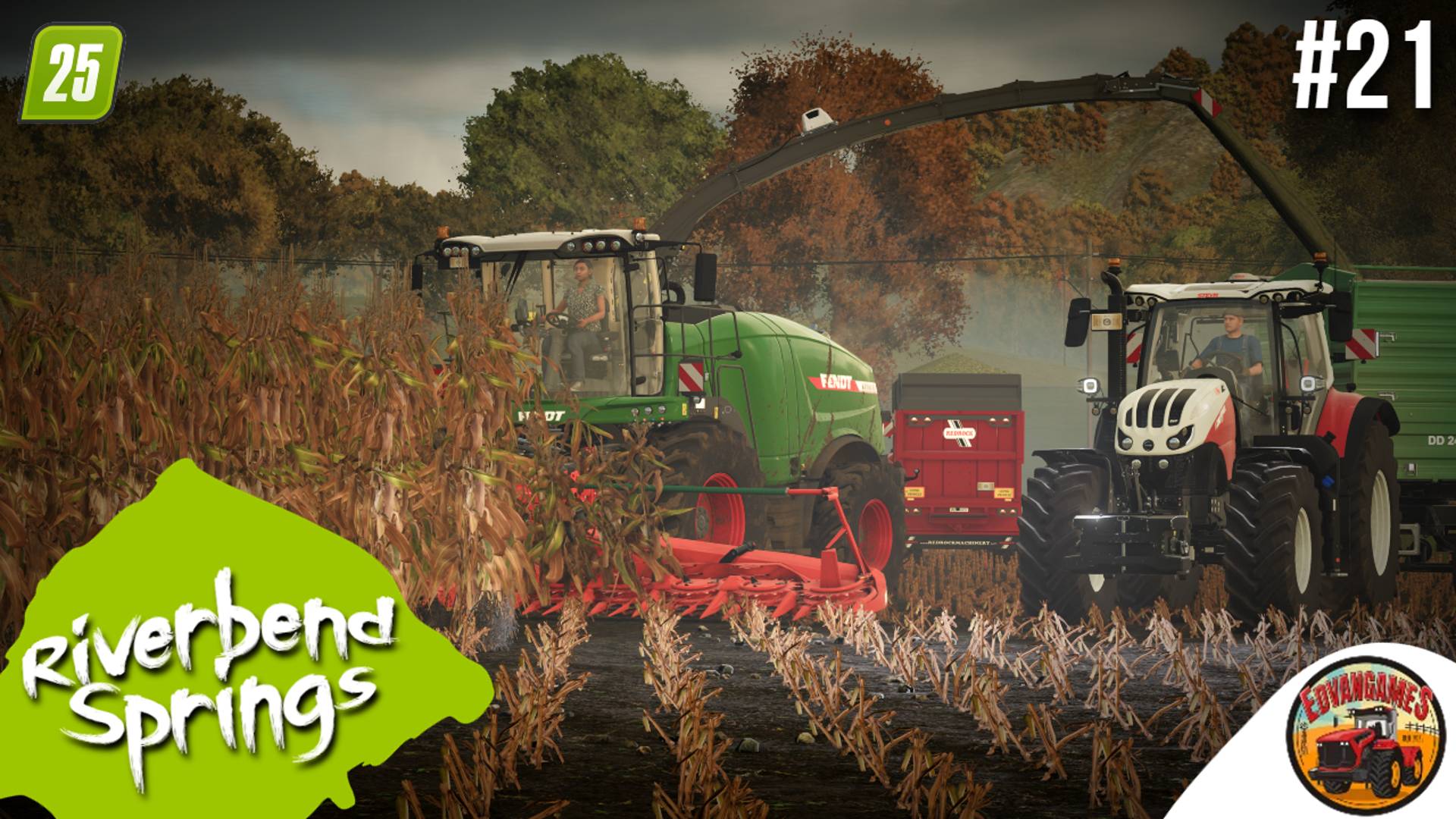 🔴 Стрим #21 | Riverbend Springs | Farming Simulator 25 смотреть онлайн