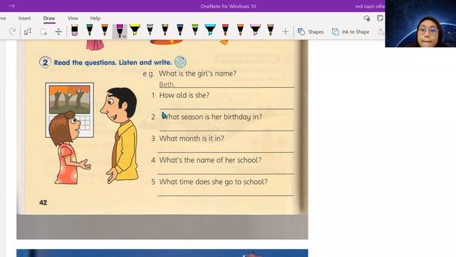 BI: 20/8/2021 : Recording Class Smart Grammar and Vocabulary Page 42 and 43 смотреть онлайн