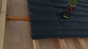 МОНТАЖ Минеральной Черепицы BRAAS. Особенности кровли типового ДОМА