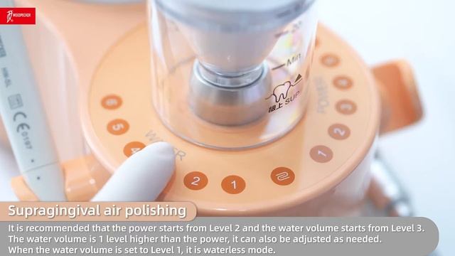 Woodpecker AP-B Air Polisher And Ultrasonic Scaler Introduction