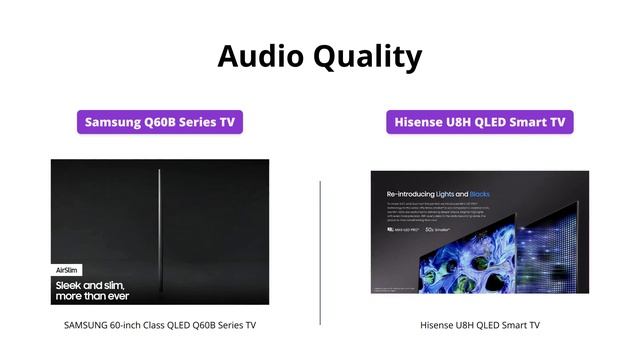 Samsung Q60B vs Hisense U8H: Which is the Best 4K QLED TV? смотреть онлайн