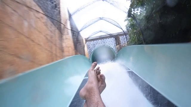 The Drop Slide - Power Tower, Aquaventure Water Park, Atlantis Resort, Bahamas смотреть онлайн
