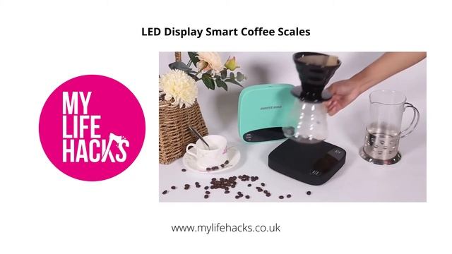 MyLifeHacks LED Display Smart Coffee Scales смотреть онлайн