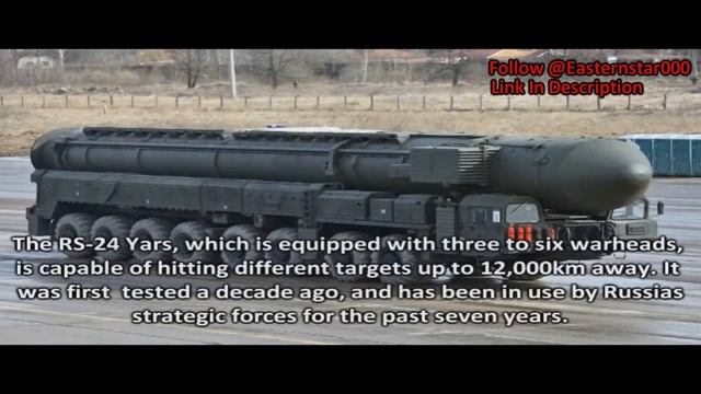 NATO's Nightmare ' Russia fires RS 24 Yars at test target 6,000 km away ' смотреть онлайн