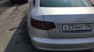 Audi A6 повороты стопами как на америке