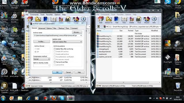 How to Install Smart moving & Too many items mod for MC 1.1 смотреть онлайн