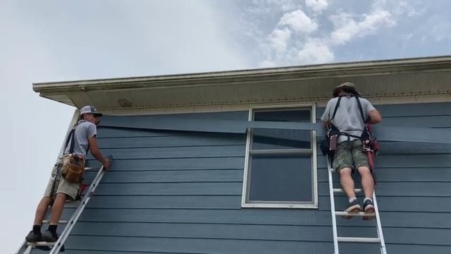 LP Smart siding Installation part 1 смотреть онлайн