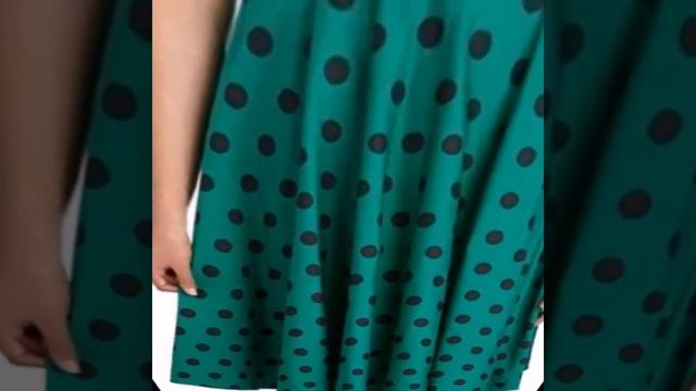 Awesome dot printed skirts for women to wear in medium length - midi skirts - Polka-dot skirts 2021 смотреть онлайн