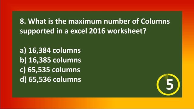 MS Excel Quiz Part 1 | Superb Madhu24 смотреть онлайн