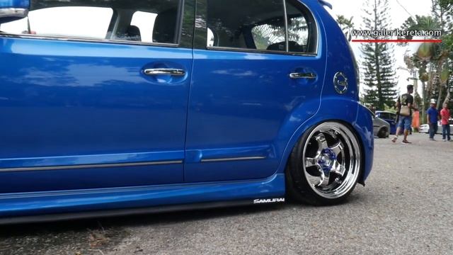 The Blue Perodua Myvi Lowered | Galeri Kereta смотреть онлайн