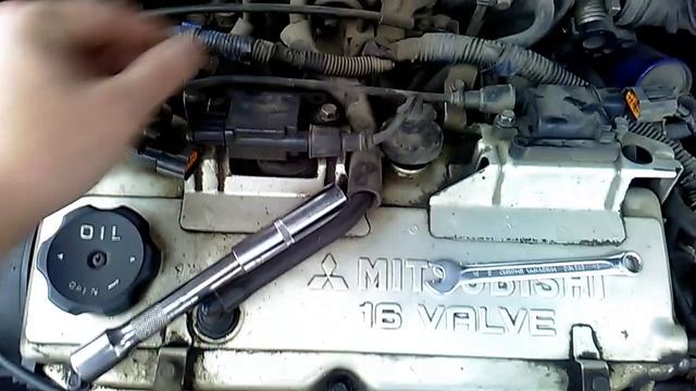 Замена и обзор свечей зажигания bosch Мицубиси Каризма смотреть онлайн