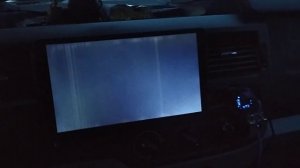 Китайская андроид магнитола, погас экран