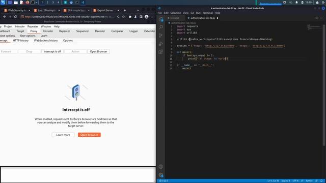 03. Lab 2 - 2FA simple bypass смотреть онлайн