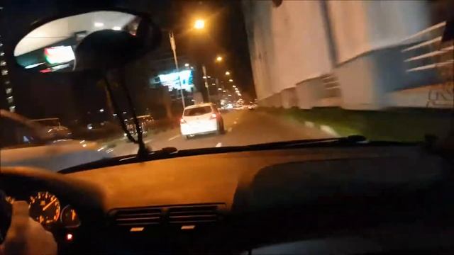 BMW M3 TE777TE TETE vs S500 CLS 500 Georgia Street Race смотреть онлайн