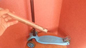 Кнопка - фиксатор на детский самокат.Ремонт своими руками