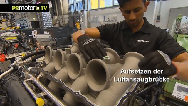 En AMG El mecánico responsable lleva su nombre en el Motor - Car News TV by PRMotor TV Channel смотреть онлайн