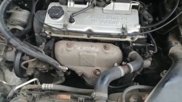 Как работает двигатель 4G92 Мицубиси Каризма Пробег 416000 смотреть онлайн