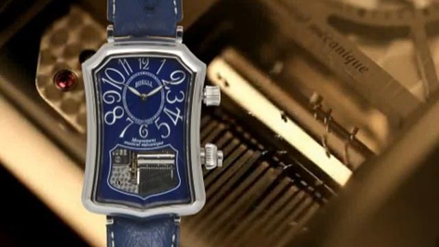 M.557 Часы наручные музыкальные "Baroque" Boegli смотреть онлайн