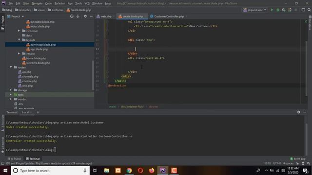 How to Insert Data and Validation in Laravel смотреть онлайн