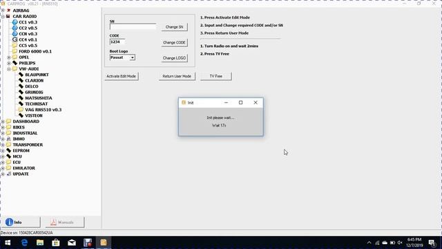Carprog And A15 Adapter