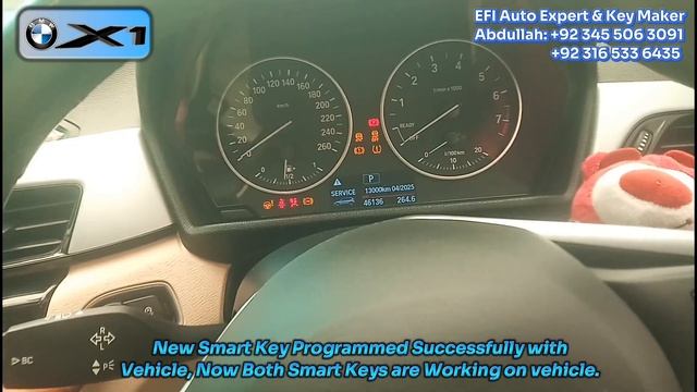 BMW X1 2017 Smart Key Programming смотреть онлайн