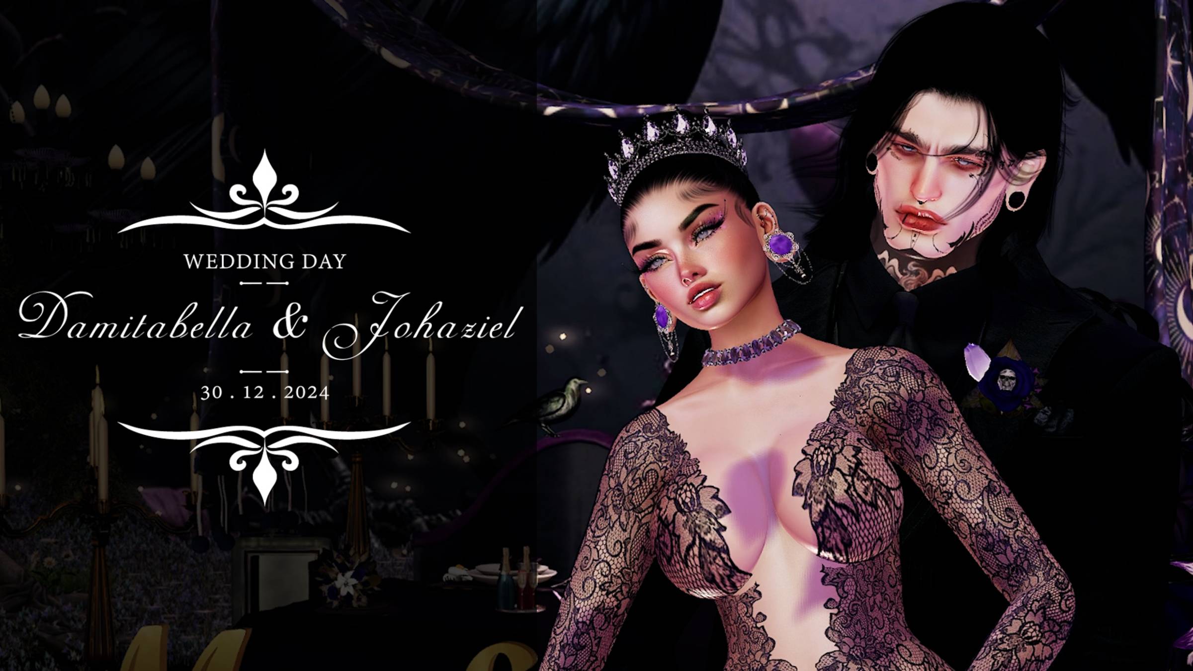 𝐃𝐚𝐦𝐢𝐭𝐚𝐛𝐞𝐥𝐥𝐚 ♥ 𝐉𝐨𝐡𝐚𝐳𝐢𝐞𝐥 |WEDDING Decond Life December, 30 2024