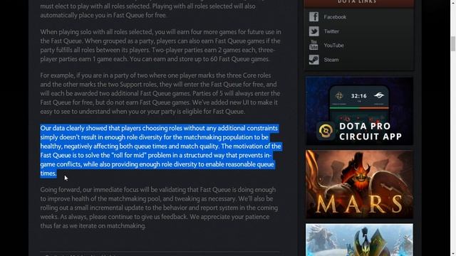 Dota 2 Buscar mas Rapido UPDATE смотреть онлайн