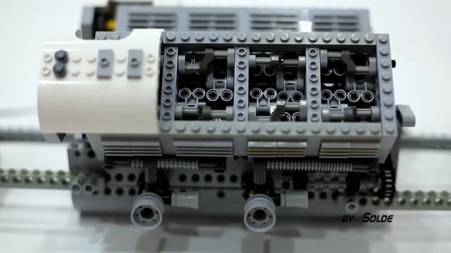 Lego W16 Bugatti Veyron Engine By Solde