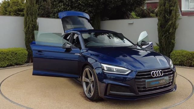 Audi A5 TFSi 40 S Line Black Edition Sportback offered by Norman Motors, Dorset смотреть онлайн