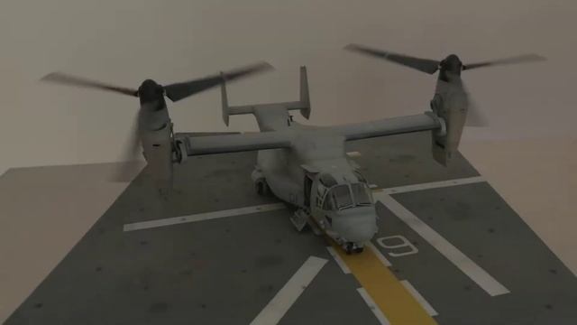 Revell 1/72 MV-22 Osprey Completed Build смотреть онлайн