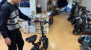 Электровелосипед Wenbox Mini обзор 2024г