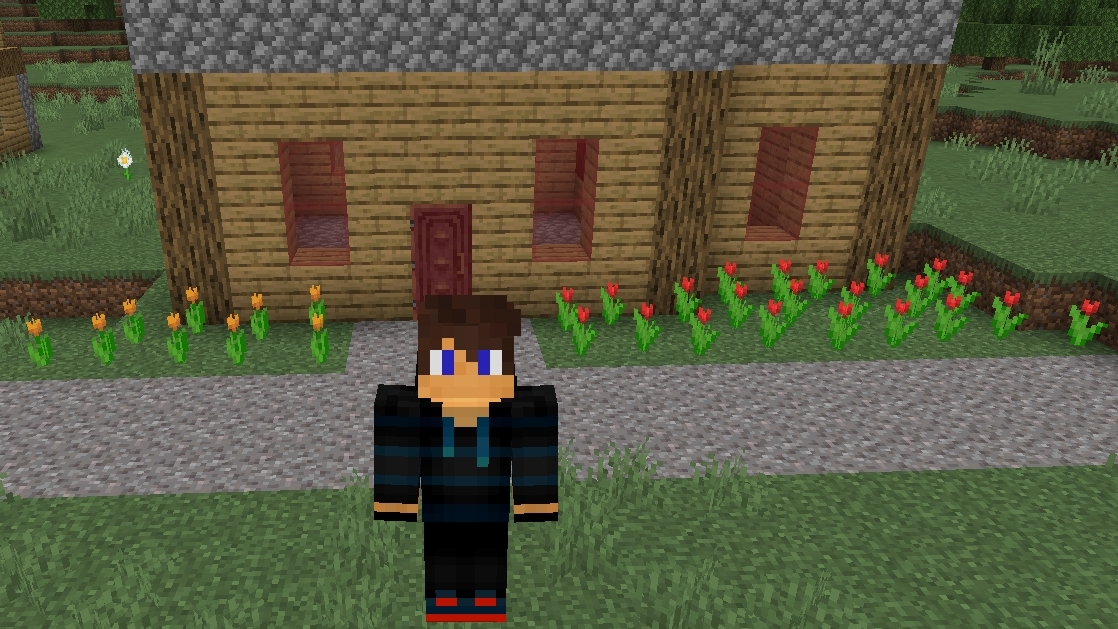 Я подарили на новый год подарок младшимыму брату в майнкрафт