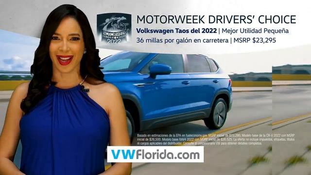 Volkswagen South Florida - Year End - Sign then Drive Continues - Tiguan - Taos - Spanish - 15 смотреть онлайн