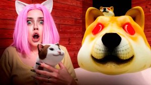 АЛИНКА СПАСЕТ КОТЯТ \ ПЁС КЕК СКАМИТ В ROBLOX