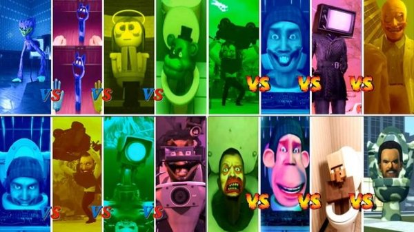 Super Skibidi Toilet Mega Battle Pack  4