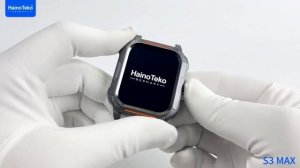 Haino Teko S3 max Smart watch-Series 8-with Blood pressure BT call music player 45mm