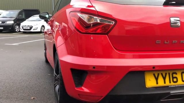 2016 16 Reg - Seat Ibiza 1.8 TSI (192ps) SportCoupe Cupra Black 3dr смотреть онлайн