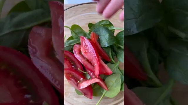 Лайфхаки Куриные грудки со шпинатом моцареллой и помидором 🍗🥓 смотреть онлайн