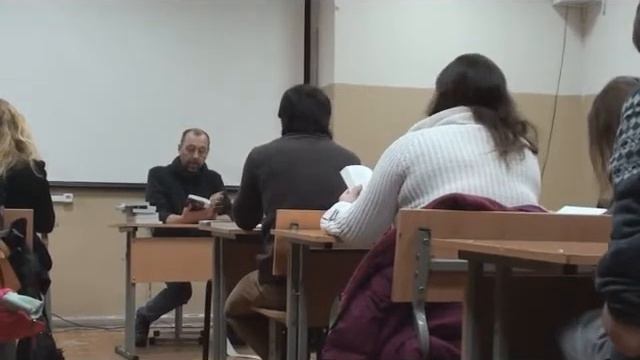 1 декабря 2012 Занятие в ЕГТИ, курс драматургии Николая Коляды смотреть онлайн