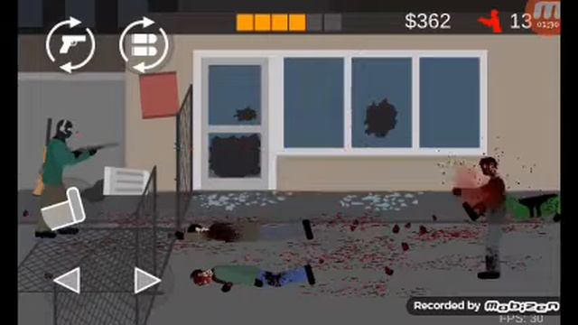 Flat Zombies:defense & Cleanup